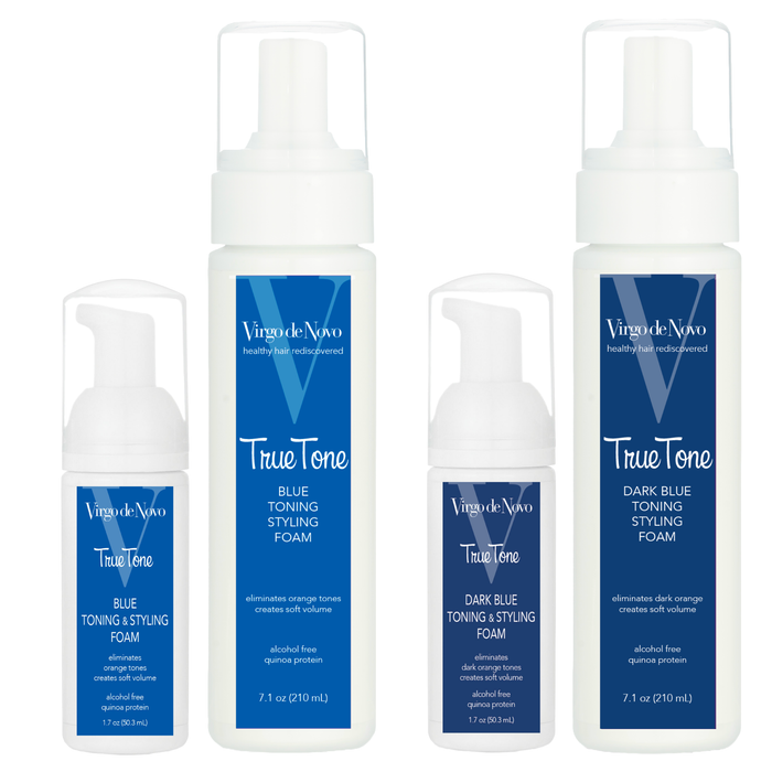 True Tone Blue Toning Styling Foam