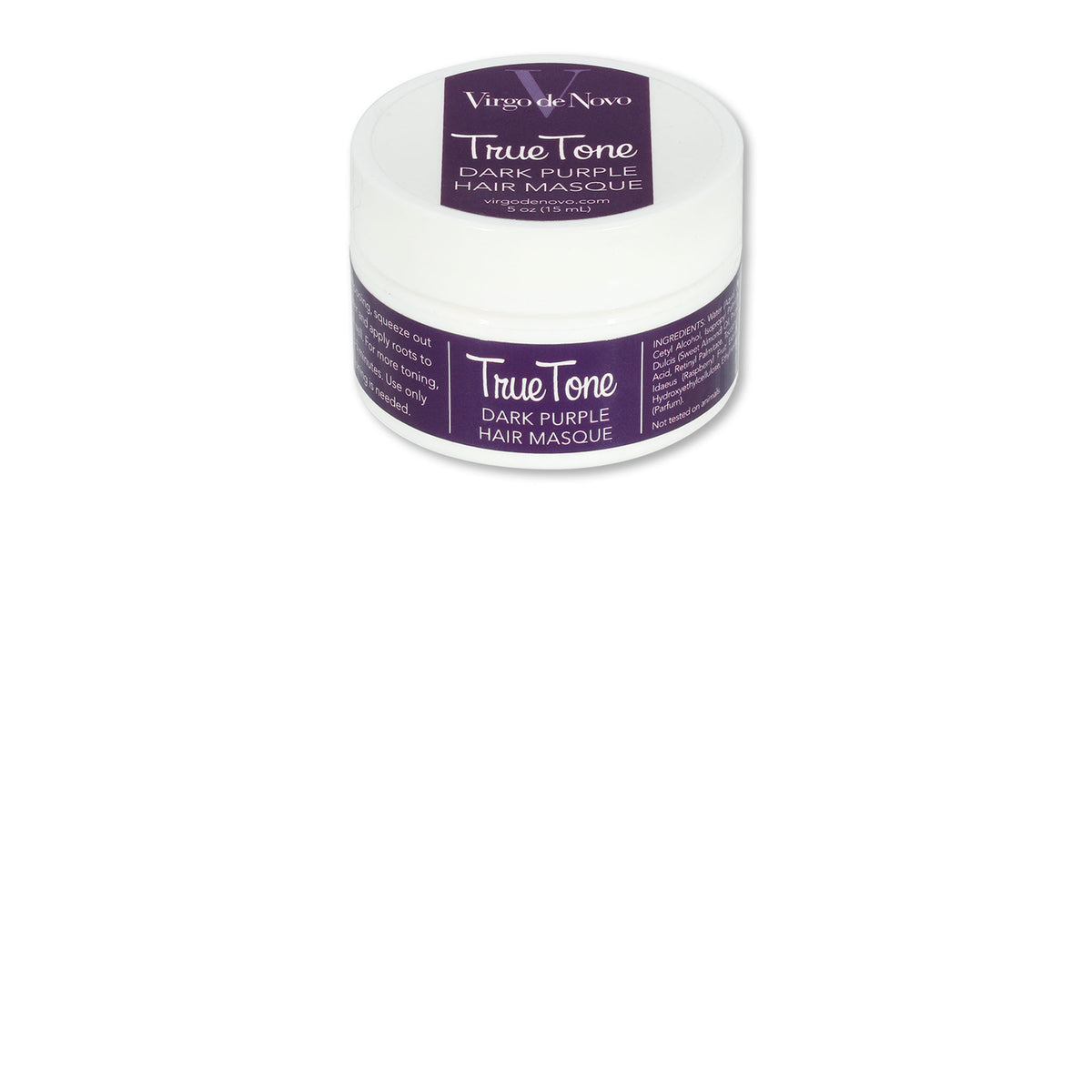 Dark Purple Toning Hair Masque - 1/2 oz jar