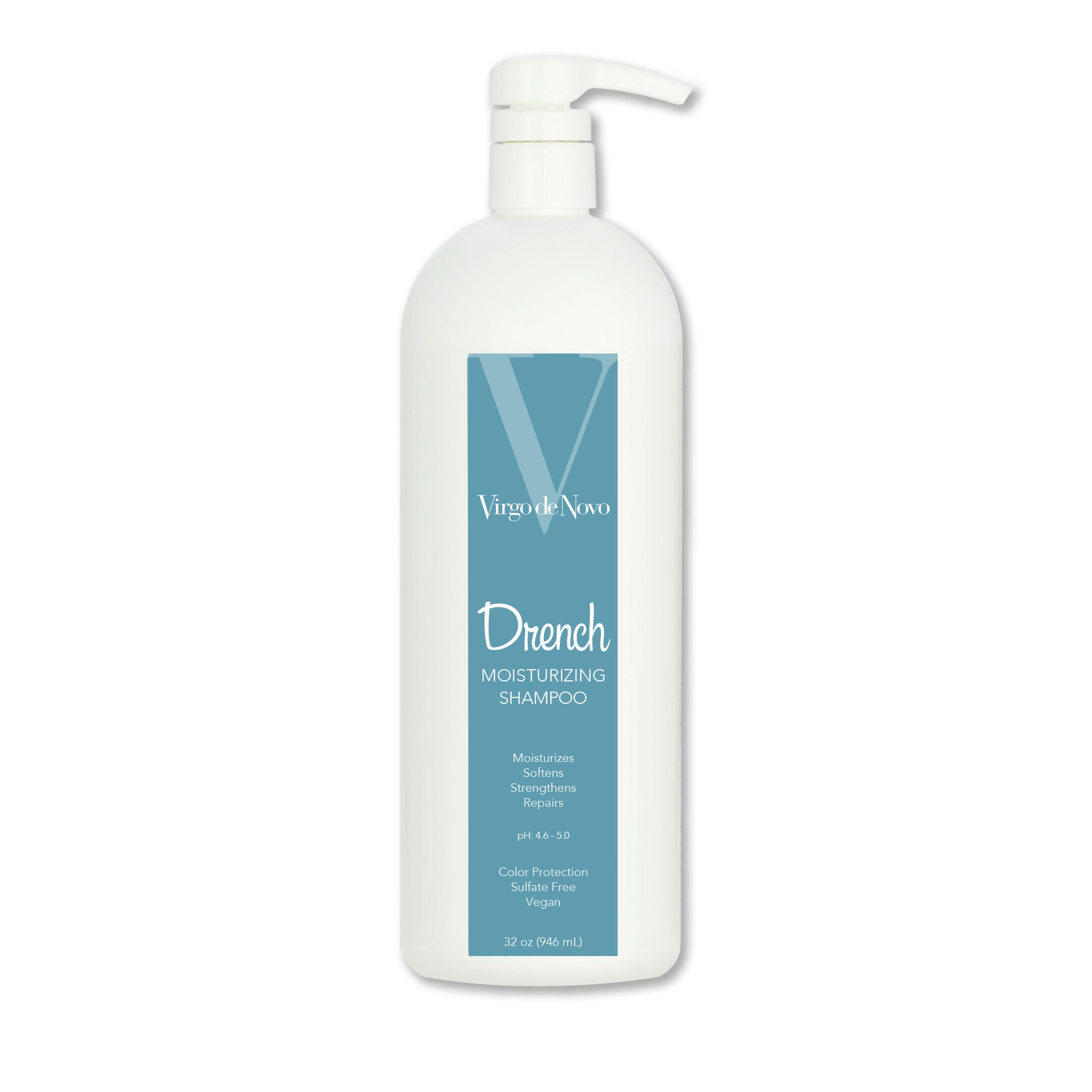 Drench Moisturizing Shampoo - Virgo de Novo Professional Haircare