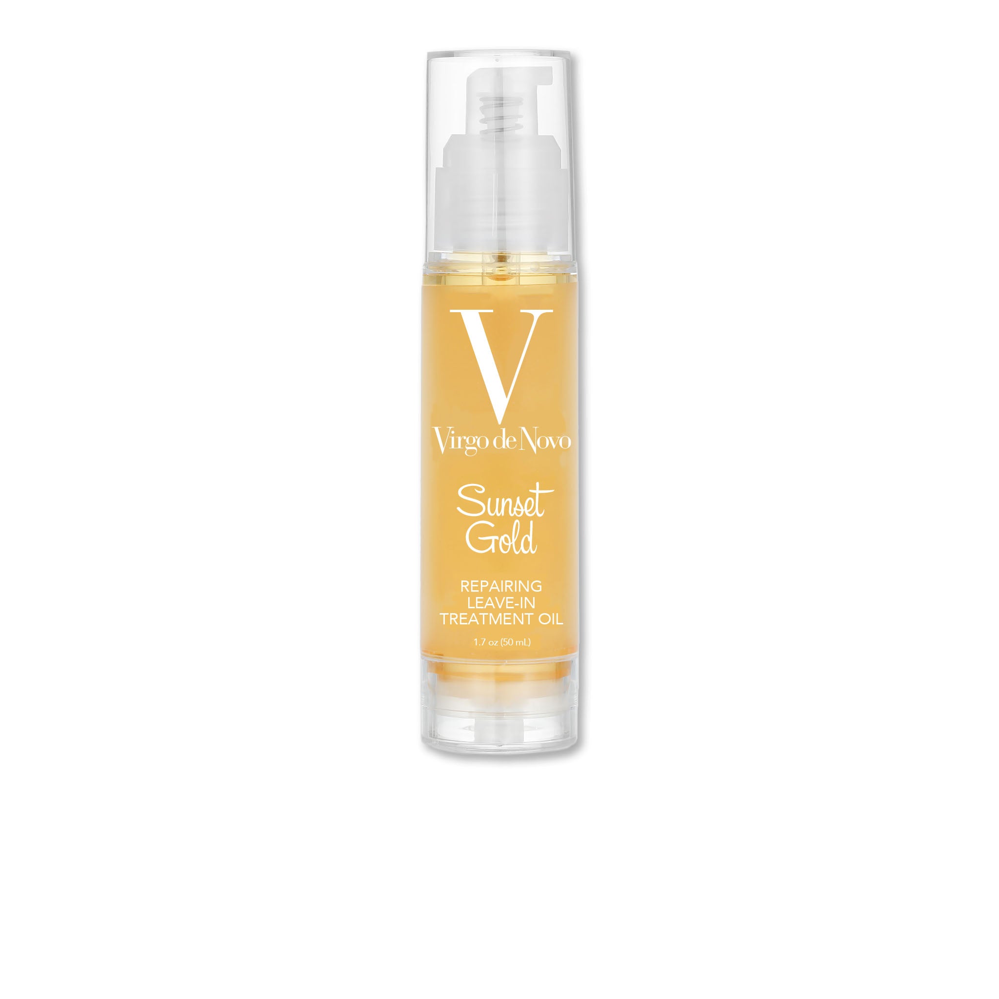 Sunset Gold Leave-In Hair Oil Treatment - Virgo de Novo