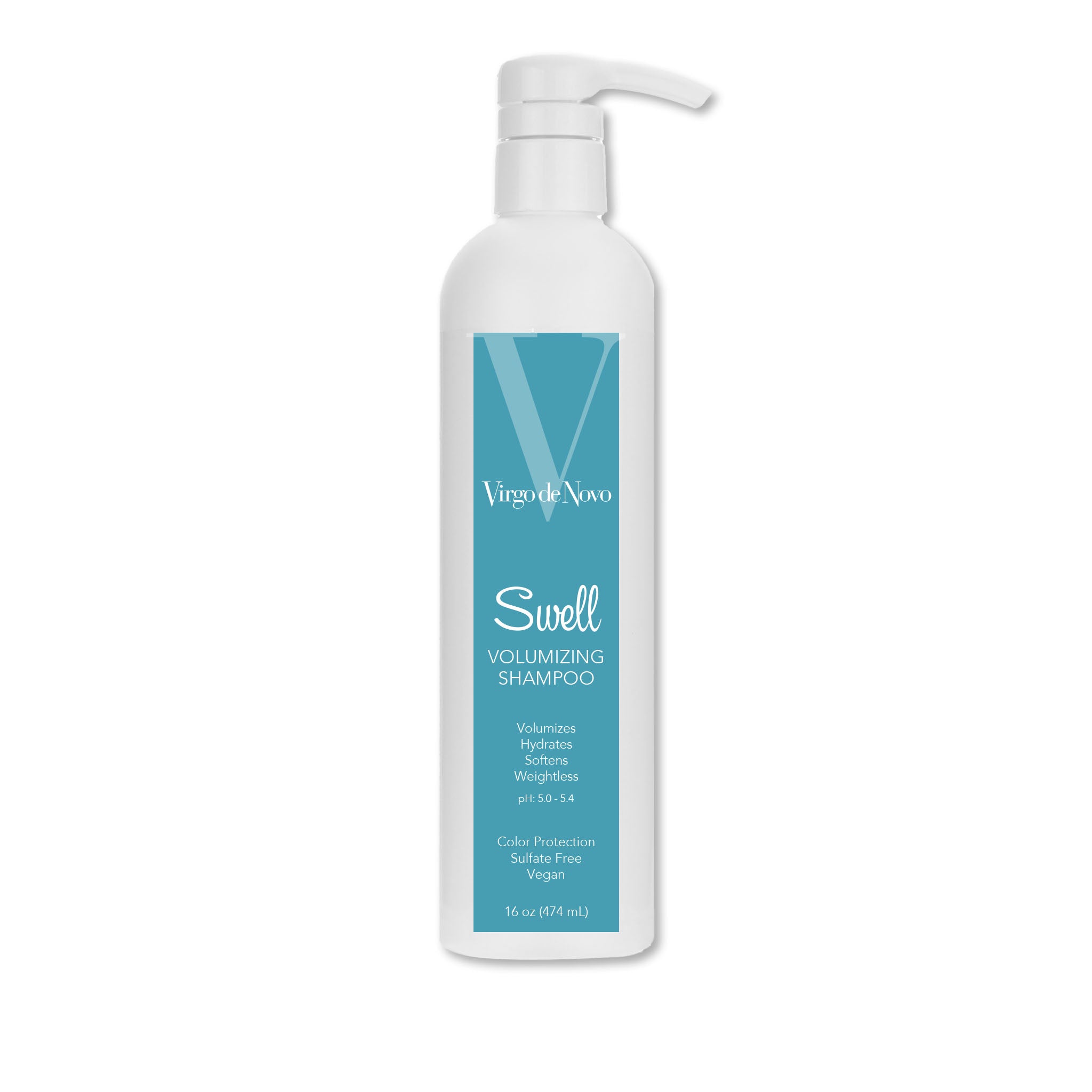 Swell Hair Volumizing Shampoo - Virgo de Novo Professional Haircare