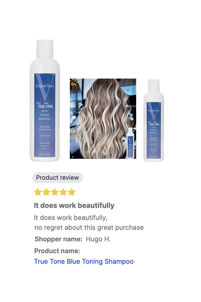 Blue Shampoo with Instagram Image and Review