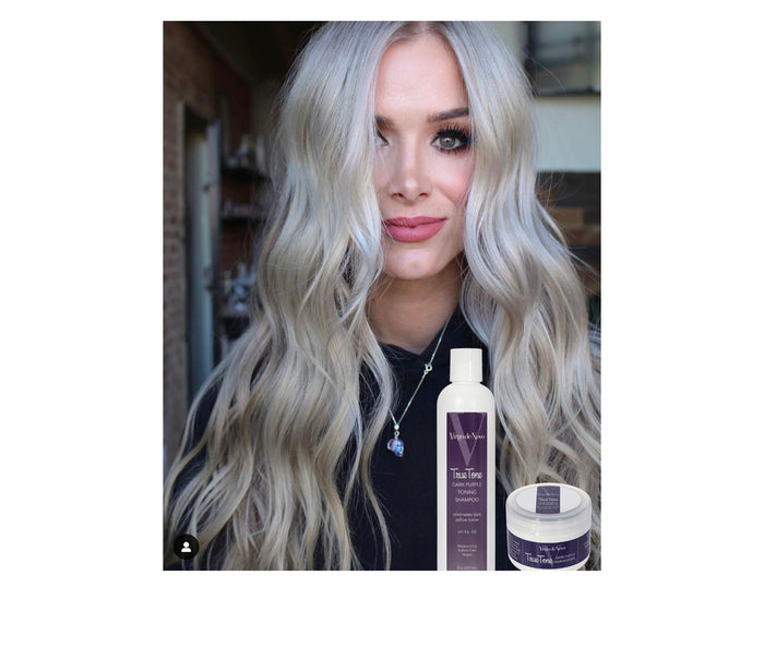 Dark Purple Toning Hair Masque