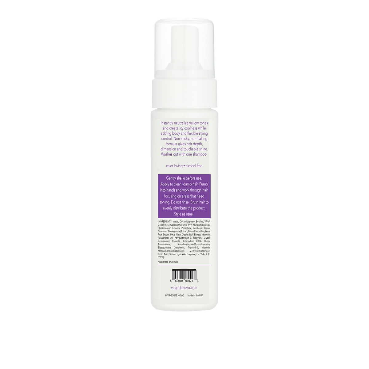 True Tone Purple Toning & Styling Foam